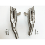 IXIL Hyperlow Dual Exit Silencers Kawasaki Z1000SX 2010-20 - Motorcycle Performance Store