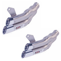 IXIL Hyperlow Dual Exit Silencers Kawasaki Z1000SX 2010-20 - Motorcycle Performance Store