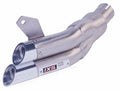 IXIL Hyperlow XL Dual Exit Silencer Kawasaki Z750R 2011-14 - Motorcycle Performance Store