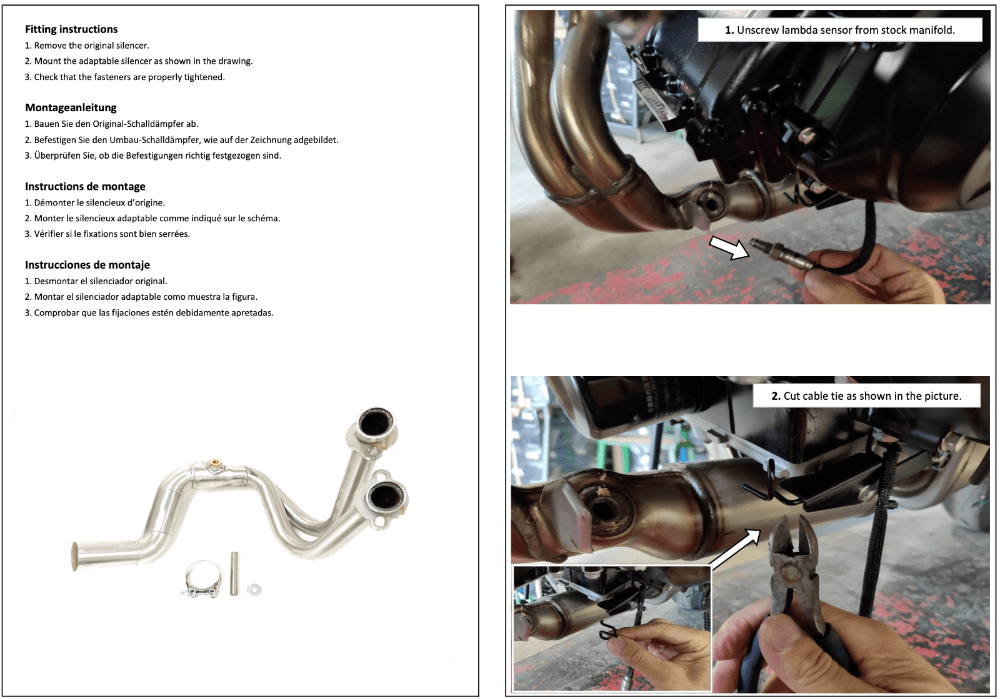 IXIL L3X Black Dual Hyperlow Full System Kawasaki Z650 RS 2024-25 - Motorcycle Performance Store