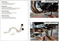 IXIL L3X Black Dual Hyperlow Full System Kawasaki Z650 2023-25 - Motorcycle Performance Store