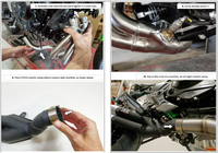 IXIL L3X Black Dual Hyperlow Full System Kawasaki Z650 2023-25 - Motorcycle Performance Store