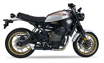 IXIL L3X Black Hyperlow Dual Exit Full System Yamaha XSR 700 2021-24 - Motorcycle Performance Store