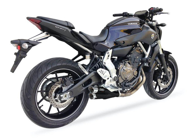 IXIL L3X Black Hyperlow Exhaust System Yamaha XSR700 2016-20 - Motorcycle Performance Store