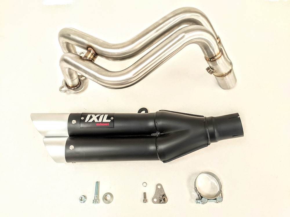 IXIL L3X Black Hyperlow Exhaust System Yamaha XSR700 2016-20 image 4