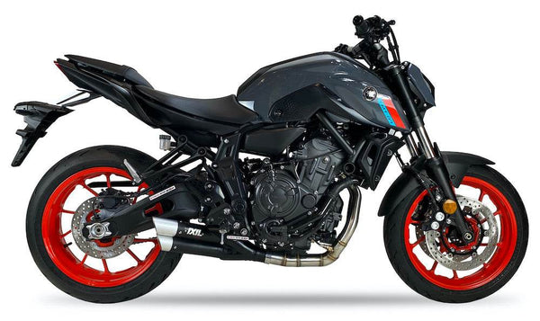 IXIL L3X Black Hyperlow Full System Yamaha Tracer 7 2021-24 - Motorcycle Performance Store