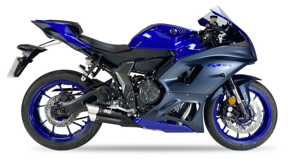 IXIL L3X Black Hyperlow Full System Yamaha YZF-R7 2021-24 - Motorcycle Performance Store