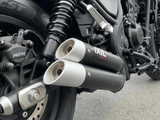 IXIL L3X Black Hyperlow Silencer Honda CMX 500 Rebel 2017-24 - Motorcycle Performance Store