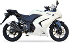 IXIL L3X Black Hyperlow Silencer Kawasaki Ninja 250R 2008-12 - Motorcycle Performance Store