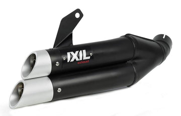 IXIL L3X Black Hyperlow Silencer Kawasaki Z250SL 2015-18 - Motorcycle Performance Store