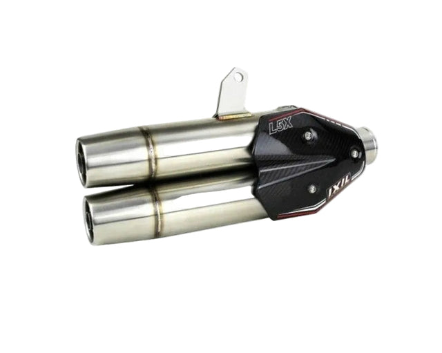 IXIL L5X Dual Hyperlow Ex Display Exhaust System Kymco AK550 2017-20 - Full Exhaust System
