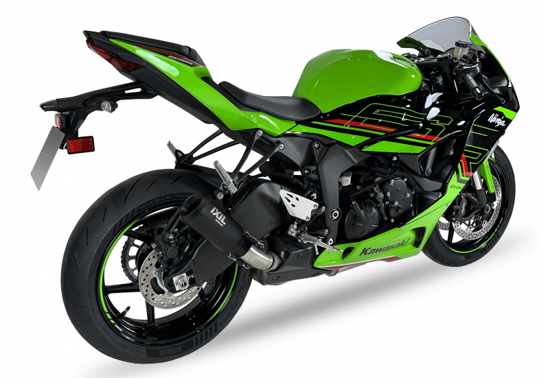 IXIL Race Xtrem Black Silencer Kawasaki ZX-6R 2024 - Motorcycle Performance Store