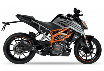 IXIL Sport Xtrem Black Silencer KTM Duke 125 2021-23 - Motorcycle Performance Store