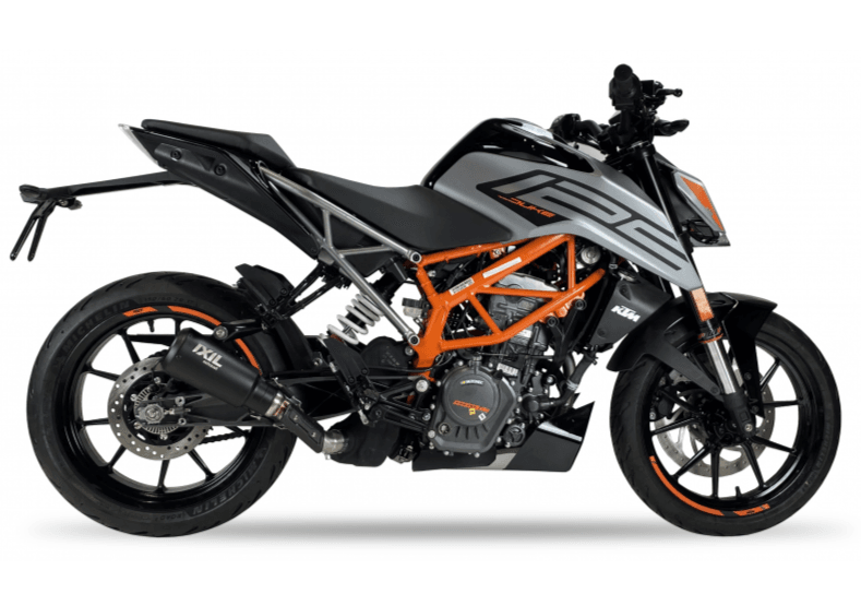 IXIL Sport Xtrem Black Silencer KTM Duke 125 2021-23 - Motorcycle Performance Store