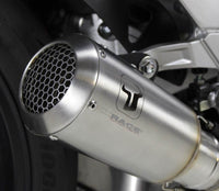 IXRACE M2 INOX Silencer - Kawasaki Z400 2019-23 - Motorcycle Performance Store