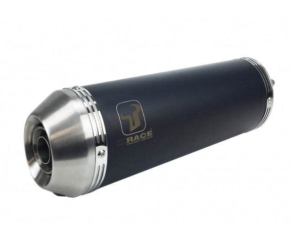 IXRACE Pure Black Silencer Yamaha FZ1 Fazer 2006-17 - Motorcycle Performance Store