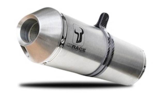 IXRACE Pure INOX 2 into 1 Silencer KAWASAKI ZZR 1400 2008-11 - Motorcycle Performance Store