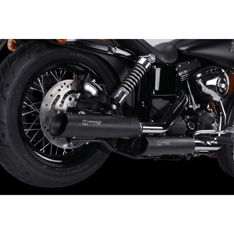 Ironhead 112mm HC2 Silencer End Caps - Motorcycle Performance Store