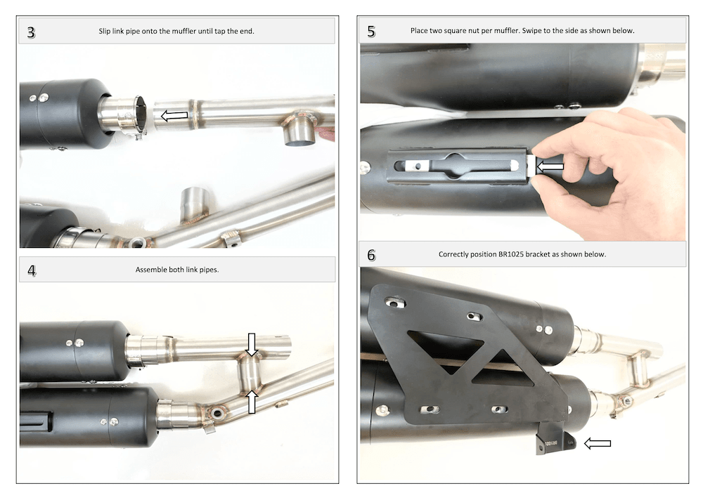 Ironhead Black Silencers Harley Davidson Sportster 1250 S 2021-24 - Motorcycle Performance Store