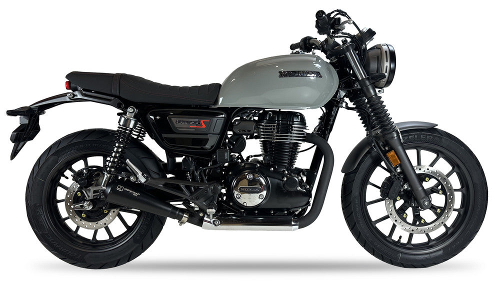 Ironhead Conical Black Silencer Honda GB350S 2025 - Motorcycle Performance Store