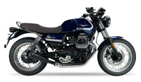 Ironhead Conical Black Silencers Moto Guzzi V7 850 Stone 2021-26