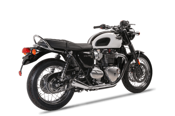 Ironhead OVC11 Conical Silencers Triumph Bonneville T120 2016-25 - Motorcycle Performance Store