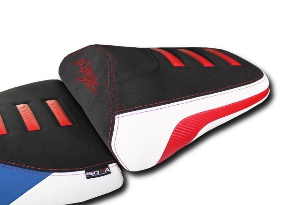 Isotta Comfort Pillion Seat Black/White/Blue/Red Honda CRF1100L Africa Twin 2020-26