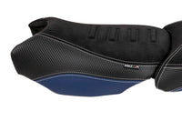 Isotta Comfort Riders Seat Black/Blue/Red Trophy BMW R1200GS