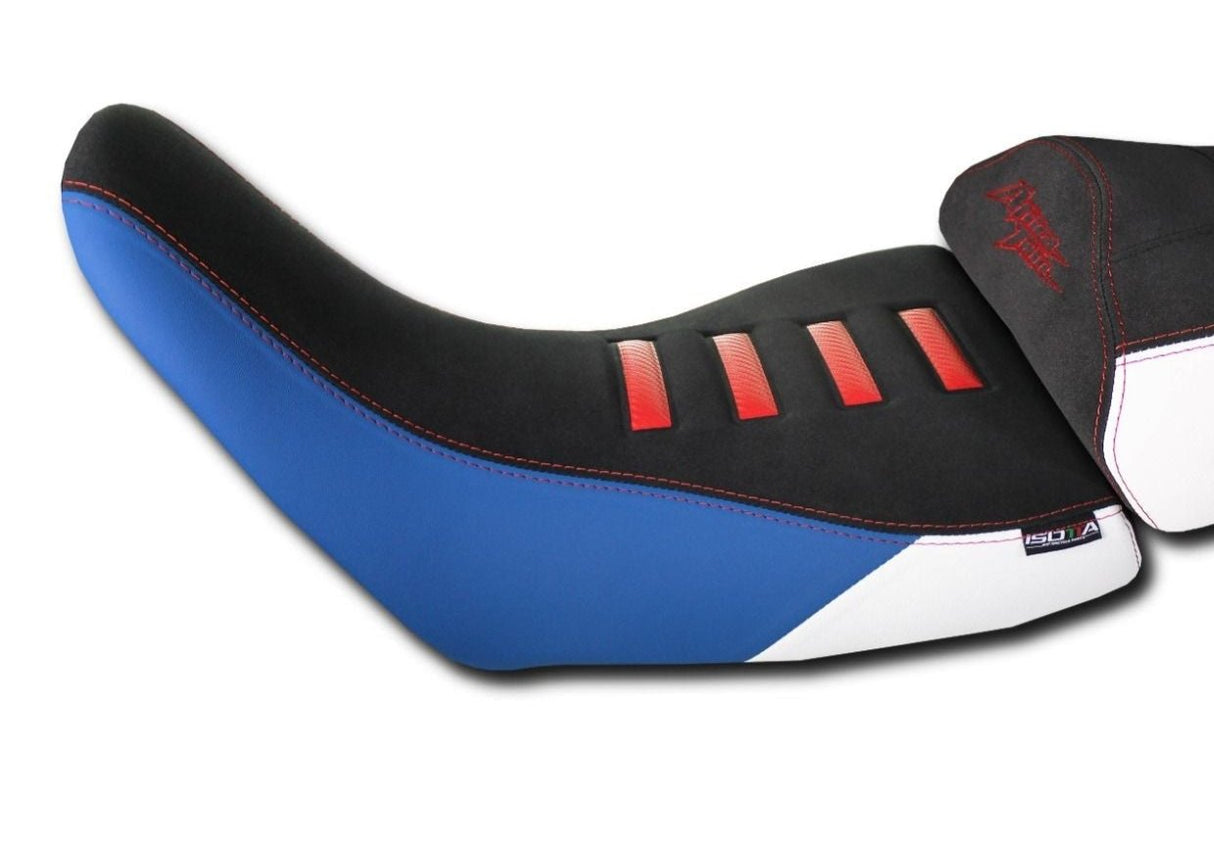 Isotta Comfort Riders Seat Black/White/Blue/Red Honda CRF1100L Africa Twin 2020-26