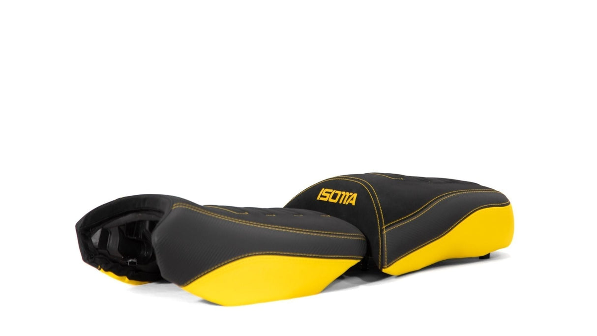 Isotta Comfort Riders Seat Black/Yellow 40th Anniversary BMW R1250GS 2019-23 image 3
