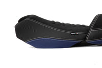Isotta Comfort Riders Seat Lowered Black/Blue/Red Trophy BMW R1200GS