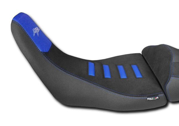 Isotta Comfort Riders Seat Raised Black/Blue Honda CRF1100L Africa Twin