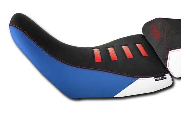 Isotta Comfort Riders Seat Raised Black/White/Blue/Red Honda CRF1100L Africa Twin