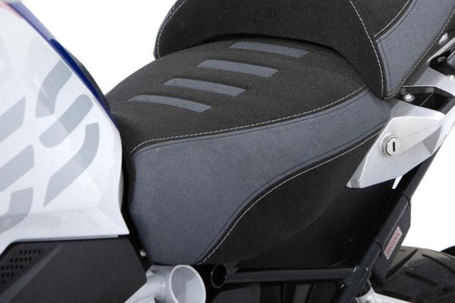 Isotta Comfort Riders Seat with Prostate Channel Black/Grey BMW R1200GS