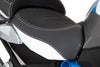 Isotta Comfort Riders Seat with Prostate Channel Black/White/Red/Blue HP BMW R1250GS 2019-23