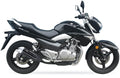 Ixil Black Hyperlow Pair of Silencers Suzuki Inazuma 250 2012-15 - Motorcycle Performance Store
