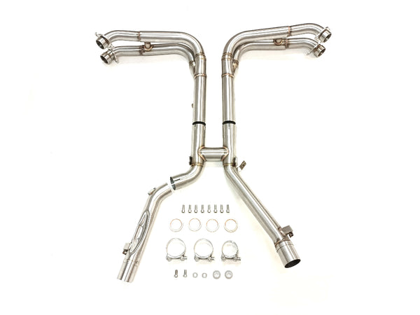 Ixil Decat Collector Pipe Suzuki GSXR 1300 Hayabusa 2021-26 - Decat Collector Pipe