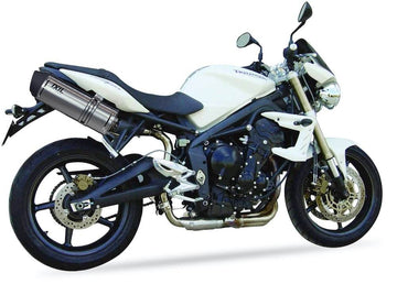 IXIL Ixil Dual Underseat Inox Silencers Triumph Street Triple 675 2007-12 Slip on Silencer