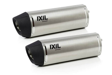 IXIL Ixil Dual Underseat Inox Silencers Triumph Street Triple 675 2007-12 Slip on Silencer