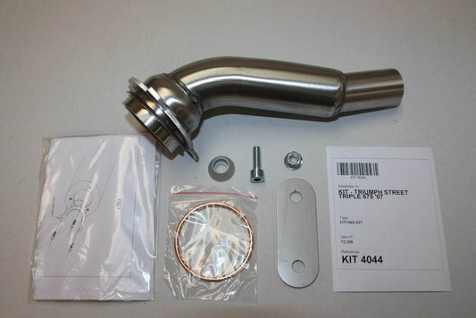 Ixil Dual Underseat Inox Silencers Triumph Street Triple 675 2007-12 - Motorcycle Performance Store