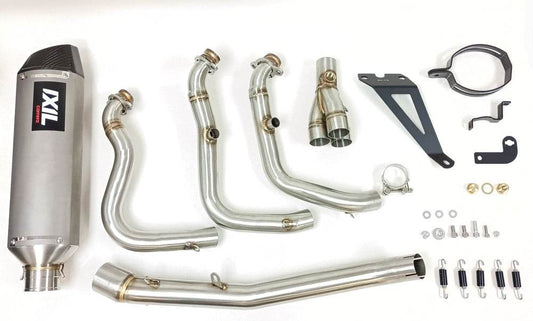 Ixil Hexoval Titanium Full System Triumph Street Triple 765 RS 2021-23 - Motorcycle Performance Store