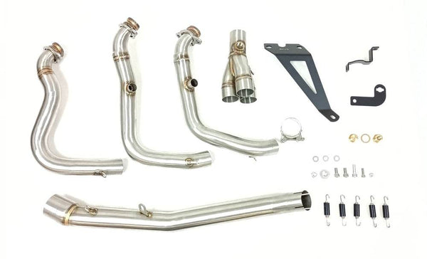 Ixil Hexoval Titanium Full System Triumph Street Triple 765 RS 2021-23 - Motorcycle Performance Store