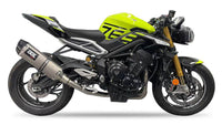 Ixil Hexoval Titanium Full System Triumph Street Triple 765 RS 2021-23 - Motorcycle Performance Store