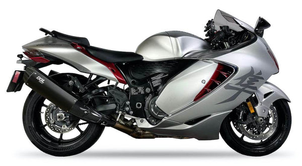 Ixil Hexoval Xtrem Black Silencers Suzuki GSXR 1300 Hayabusa 2021-24 - Motorcycle Performance Store