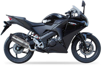 Ixil Hexoval Xtrem Inox Silencer Honda CBR125R 2011-16 - Motorcycle Performance Store