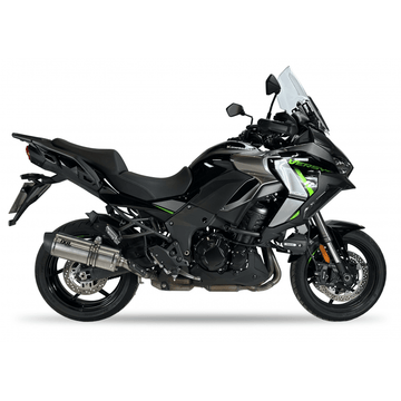IXIL Kawasaki Versys 1100 with the IXIL Hexoval Xtrem Inox Silencer Slip on Silencer