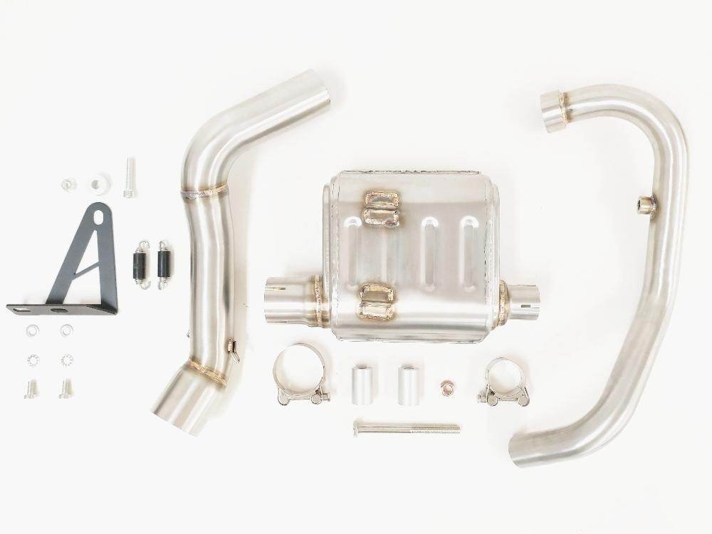 Ixil Race Xtrem Black Full System Zontes GK350 2022-23 - Motorcycle Performance Store