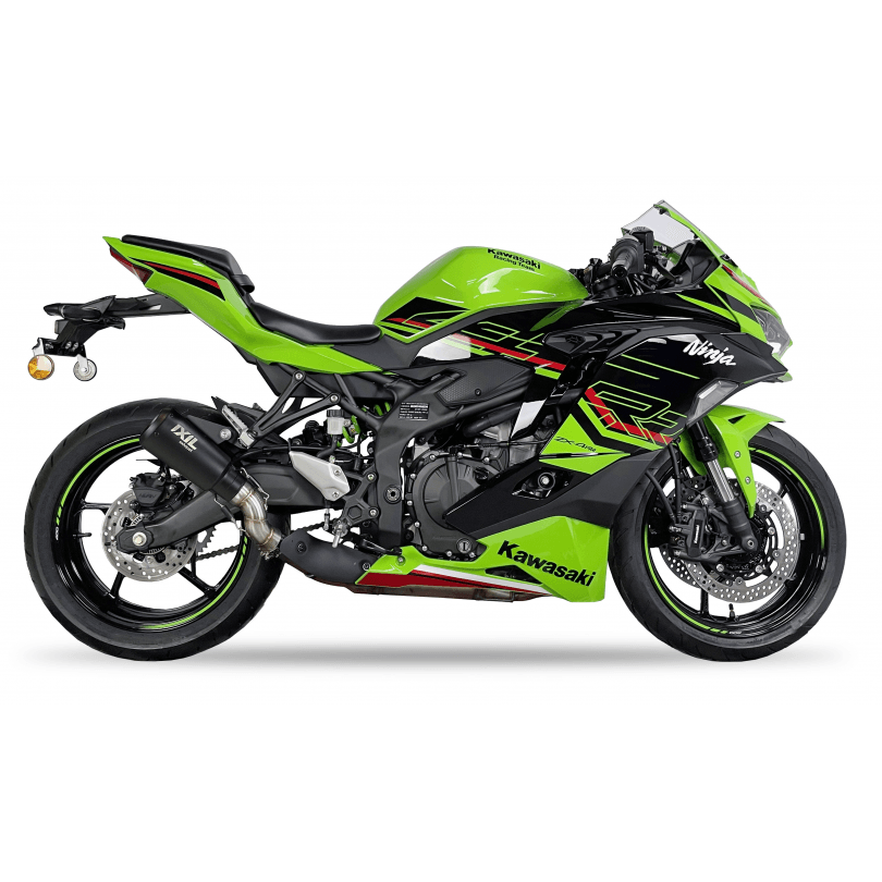 Ixil Race Xtrem Black Silencer Kawasaki ZX-25RR 2024 - Motorcycle Performance Store