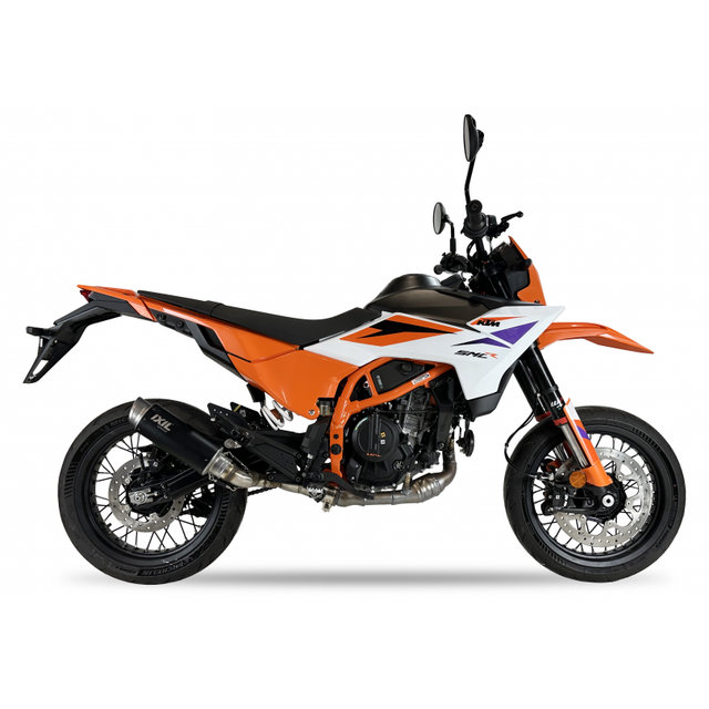 Ixil Sport Xtrem Black Silencer KTM 390 SMC R 2025-26 - Slip on Silencer