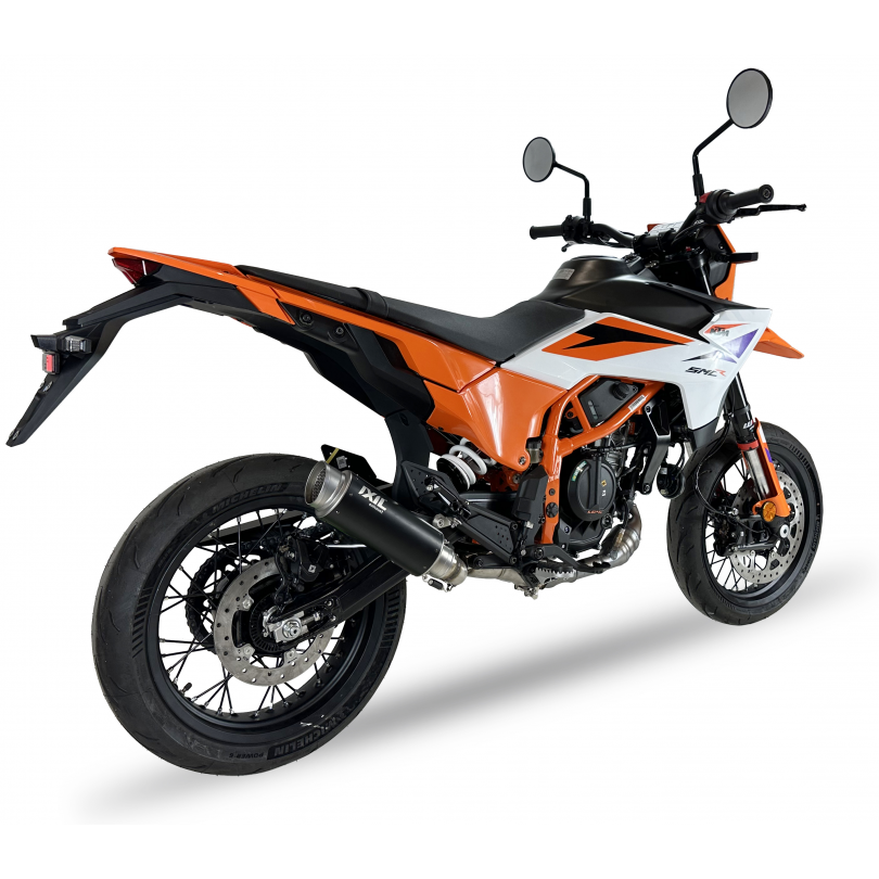 Ixil Sport Xtrem Black Silencer KTM 390 SMC R 2025-26 - Slip on Silencer